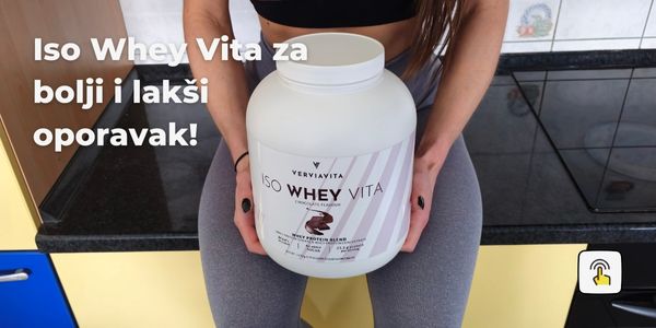 Iso Whey Vita za bolji i lakši oporavak